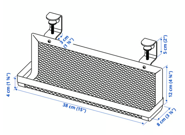 Urejevalec kablov za dvižno mizo